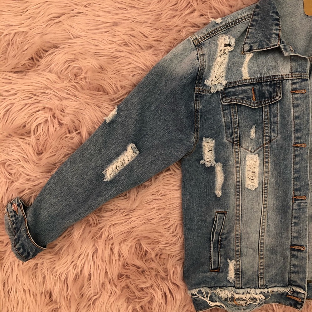 Distressed Denim Jacket! - image 2